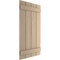 Ekena Millwork Rustic Four Board Joined Board-n-Batten Rough Cedar Faux Wood Shutters, 22W x 54H, PR SHUBJS22X54RCPR - alternate 8